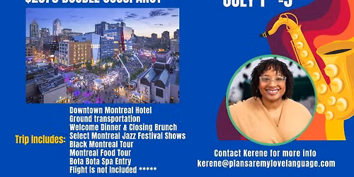 Montreal Jazz Festival Trip with KT