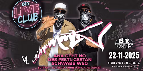 B10 Live Club - DIE VAMUMMTN live