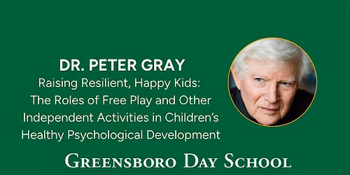 Dr. Peter Gray, McLendon Speaker