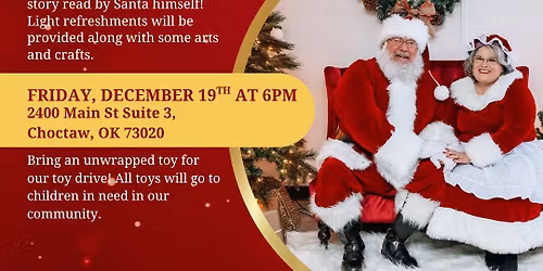 Storytime & Pictures with Santa!