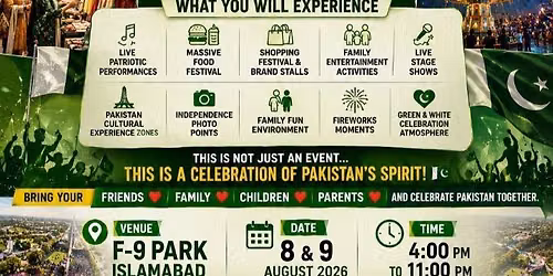 Jashn E Pakistan Festival 2026