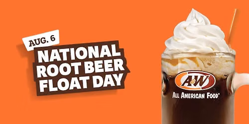 National Root Beer Float Day at A&W Nisswa