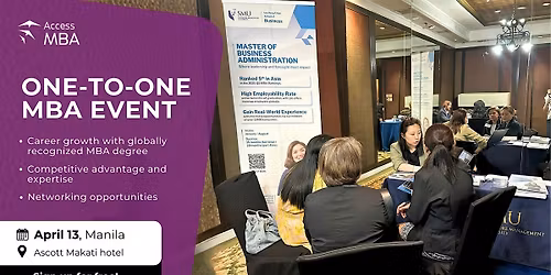 Access MBA event in Manila