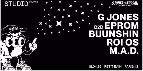 STUDIO Invites EPROM x G Jones, Buunshin, Roi Os & M.A.D.