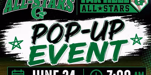 Greenville All-Stars Pop Up Event
