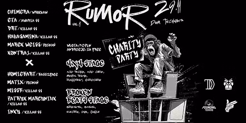 RUMOR Vol.1 \/\/\/ Charity party \/\/\/