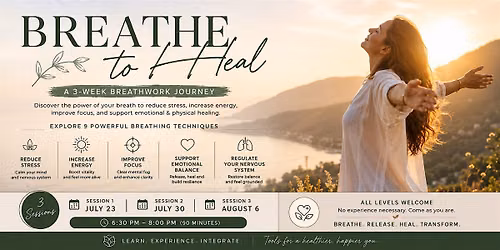 Breathe to Heal-A 3-Week Breathwork Journey
