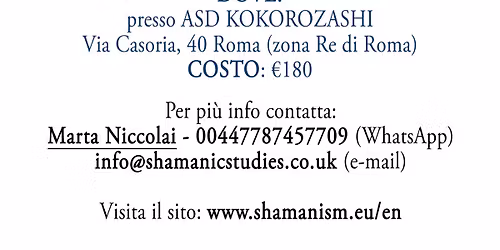 La Via dello Sciamano seminario base