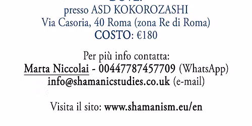 La Via dello Sciamano seminario base
