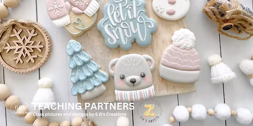 Winter Wonderland Themed Cookie Decorating Class at Incognito Kitchen