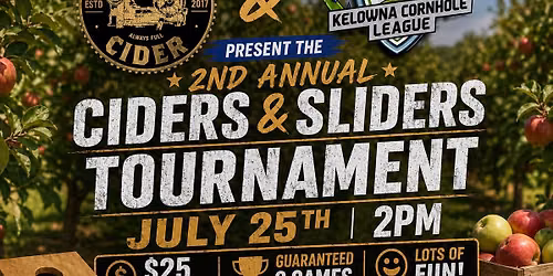 2nd annual Ciders & Sliders