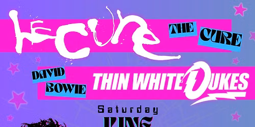 The Cure and David Bowie Tribute Bands at Tulips in Fort Worth!