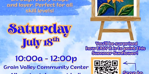 Grain Valley Community Center Paint & Sip
