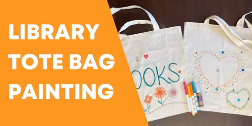 Library Tote Bag Painting