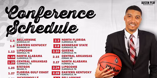 Eastern Kentucky Colonels at Austin Peay Governors Mens Basketball