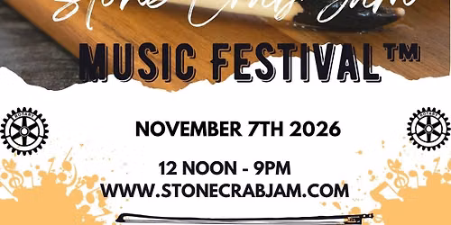Stone Crab Jam Music Festival \u2122