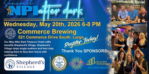 Suncoast NPI After Dark - Commerce Brewing