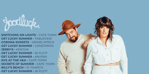 GoodLuck, Focalistic, Will Linley, TiMO ODV, Karyendasoul, Sophie Francis in Cape Town