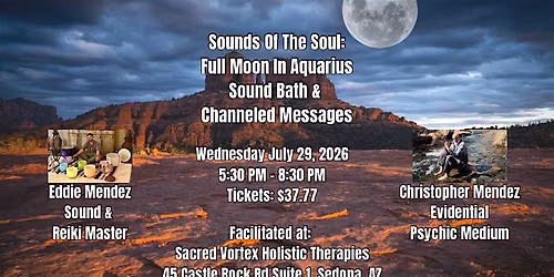 Sounds Of The Soul: Full Moon In Aquarius