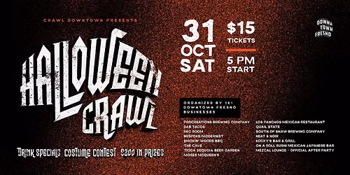 Crawl Downtown: Halloween Crawl