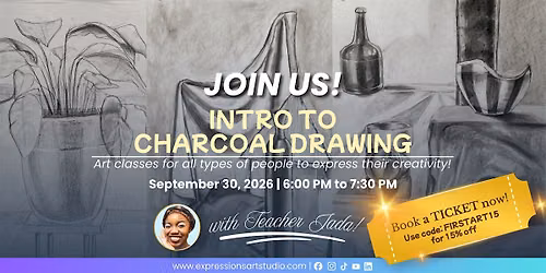 September 25 - Charcoal Drawing