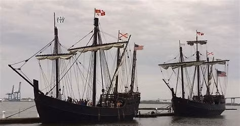 (FULL)VISIT COLUMBUS\u2019 SHIPS! (Nina and Pinta)