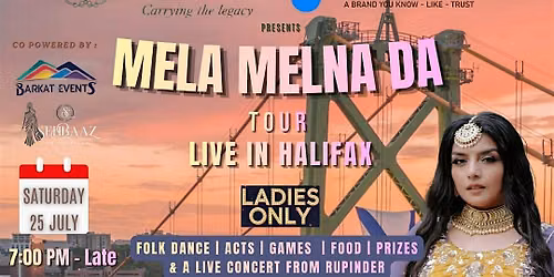 RUPINDER HANDA LIVE IN HALIFAX - MELNA DA