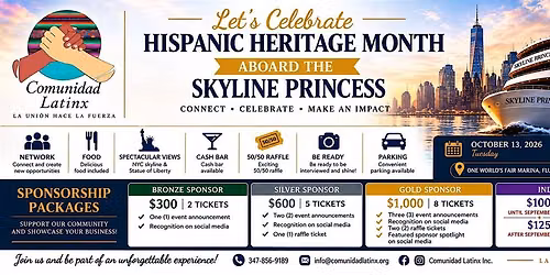 Celebrate Hispanic Heritage Month Aboard the Skyline Princess!