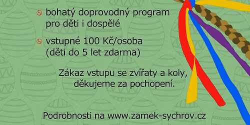 Velikono\u010dn\u00ed trhy na z\u00e1mku Sychrov