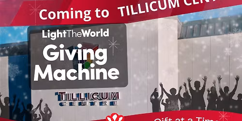 LAUNCH of the Light the World Giving Machine