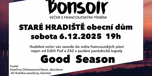GOOD SEASON ve Star\u00e9m Hradi\u0161ti