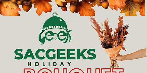 SacGeeks\u2019 Holiday Bouquet Workshop at Jack Rabbit Brewing Co.