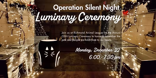 RAL Luminary Ceremony | December 22nd