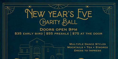 NYE Charity Ball at the Grove