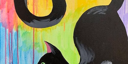 Family Friendly Paint Class: Rainbow Whiskers
