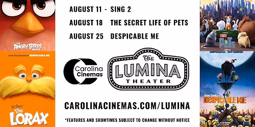 The Lumina Kids Summer Movie Camp Featuring Dr. Suess' The Lorax