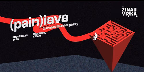 (pain)iava | \u201e\u017dinau visk\u0105\u201d \u017eurnalo launch party