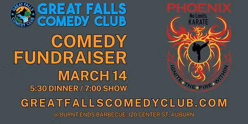 Phoenix No Limits Karate Comedy Fundraiser @ Burnt Ends Barbecue