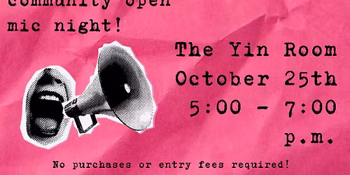 Community Open Mic Night 