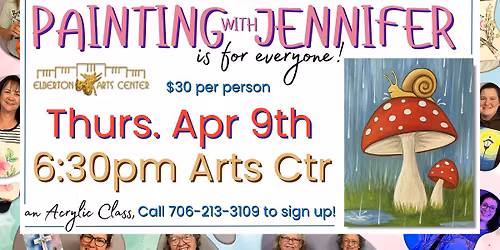 Painting with Jennifer Class - ETF Event