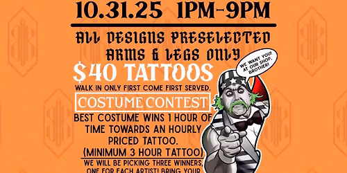 HALLOWEEN TATTOO SPECIAL