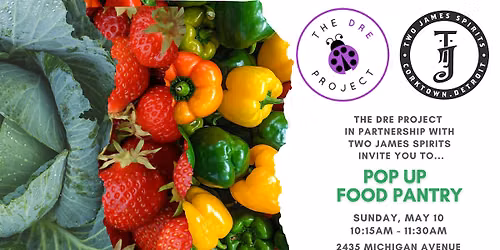 FREE FRESH FOOD PANTRY  hosted by The DRE Project