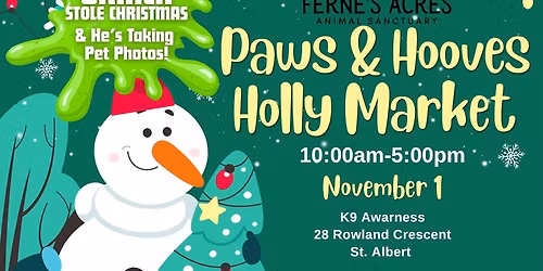 PAWS & HOOVES HOLLY MARKET 