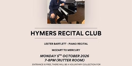 Piano recital