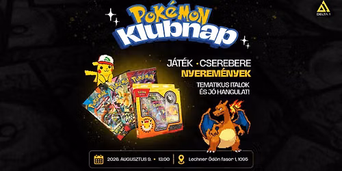 \u2728 Pok\u00e9mon Klubnap a Delt\u00e1ban! \u2728