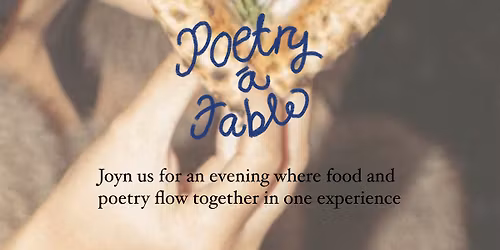 Poetry A Table