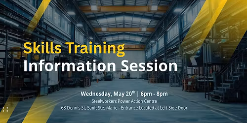 Skills Training Information Session - May 27