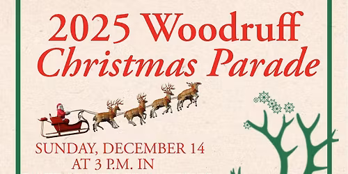 City of Woodruff Annual Christmas Parade