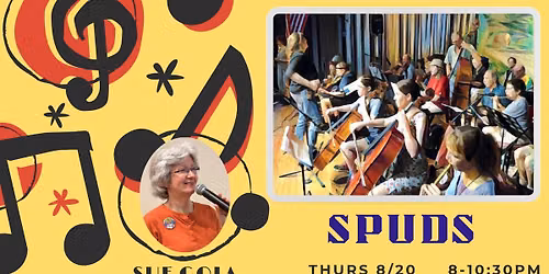 Contra Dance: Sue Gola calling with SPUDS!