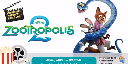 DOMASZ\u00c9KI KERTMOZI - Zootropolis 2.
